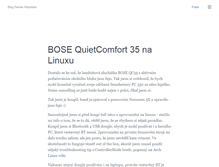 Tablet Screenshot of blog.watzke.cz